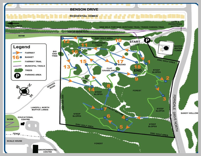 Sandy Hollow Disc Golf Park Professional Disc Golf Association